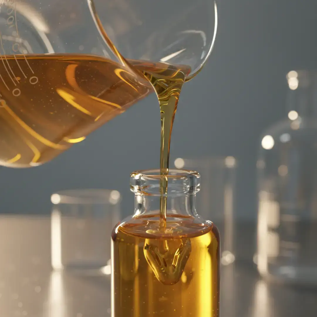 the purity of the extraction