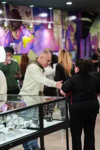 Customers enjoying the cannabis- Nuna Harvest