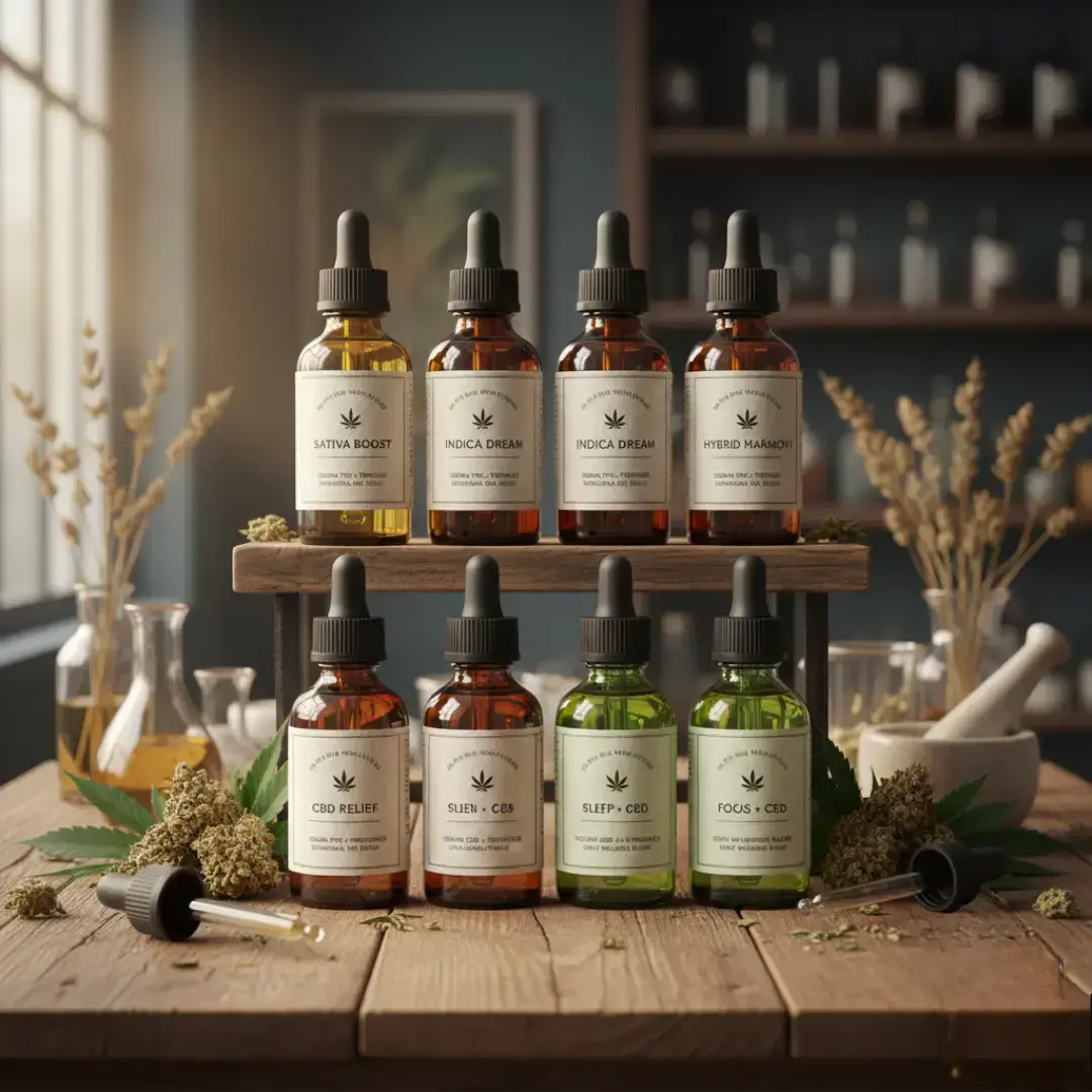 Different kinds of Tinctures