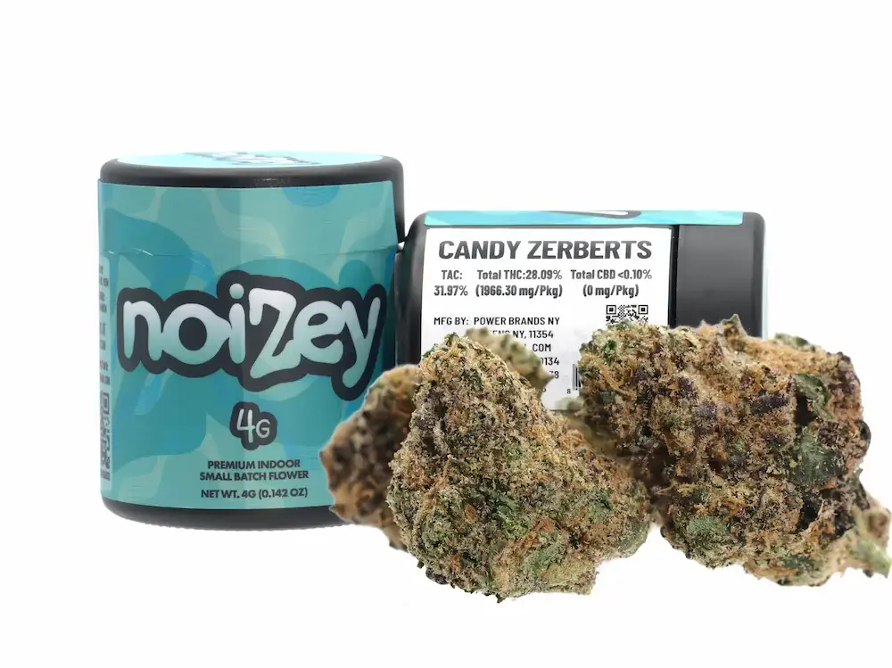 Noizey Candy Zerberts – Premium Indoor Cannabis Flower 4g- Nuna Harvest