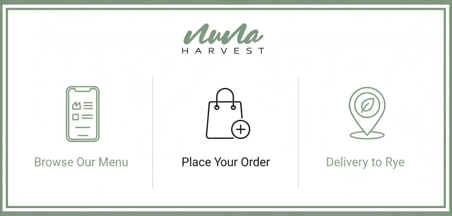 Nuna Harvest Delivery Steps