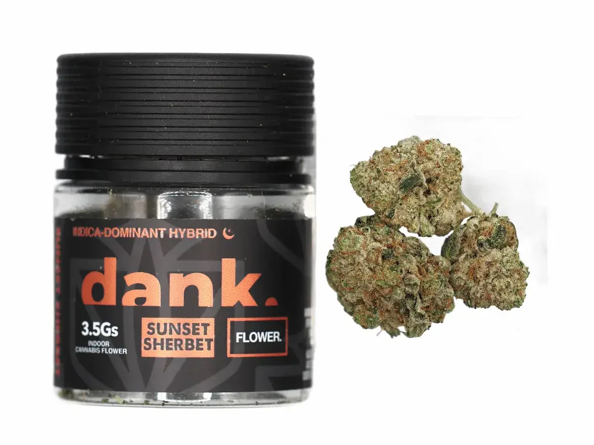 Sunset Sherbet Dank Cannabis Flower