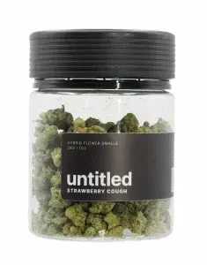 hybrid flower- strawberry cough- Nuna Harvest