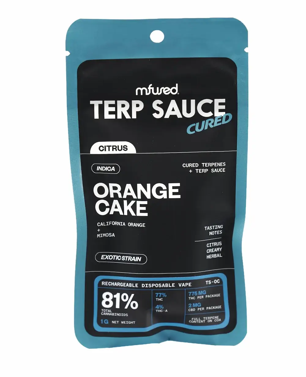Terp Sauce Orange Cake Disposable Vape